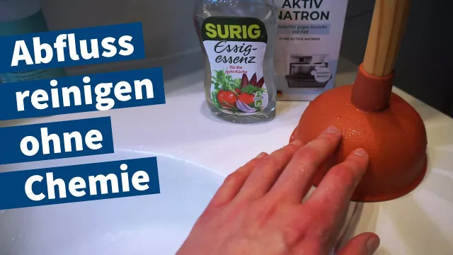 Abfluss reinigen mit Natron und Essig (ohne Chemie) – Einfache, schnelle Anleitung mit Hausmitteln