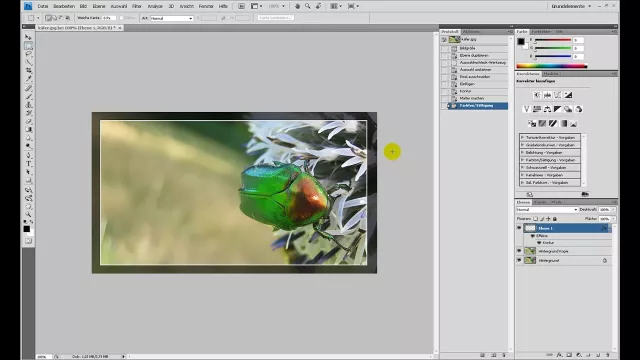 Einfache Rahmen – Photoshop-Tutorial