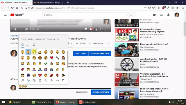 Emojis über Tastaturkürzel einfügen – Windows-Tutorial