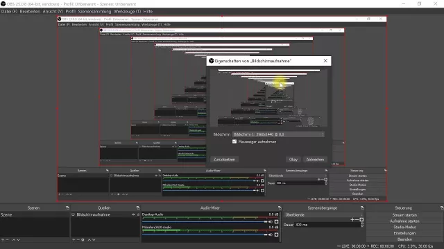 Bildschirm aufnehmen mit OBS Studio – Tutorial, Einrichtung und Einstellungen – Programm-Vorstellung