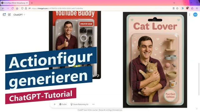 Eigene Action-/Sammelfigur erstellen mit ChatGPT – Tutorial + Prompts