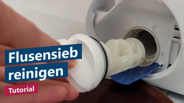 Flusensieb reinigen – Waschmaschine pumpt nicht ab oder stinkt? (Einfaches Tutorial)