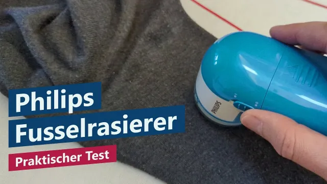 Philips Fusselrasierer im Test – Pilling, Fusseln und Knötchen von Kleidung entfernen