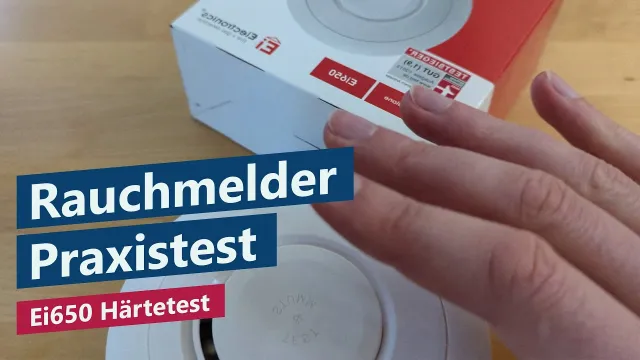 Rauchmelder Ei Electronic Ei650 im 11-Jahre-Langzeit-Test – Batterie und Sensoren im Härtetest