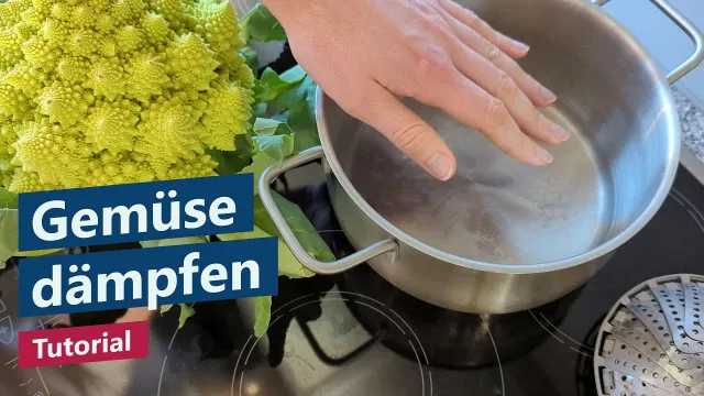 Gemüse dünsten & dämpfen – Tutorial zum schonenden Garen von Lebensmitteln