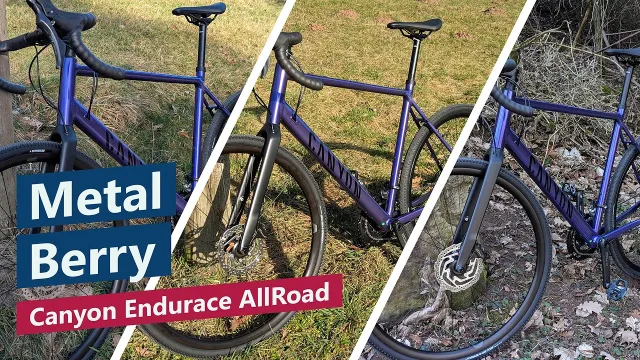 Canyon Endurace AllRoad Metal Berry – Farbe in verschiedenen Lichtsituationen (Test-Videos & Fotos)