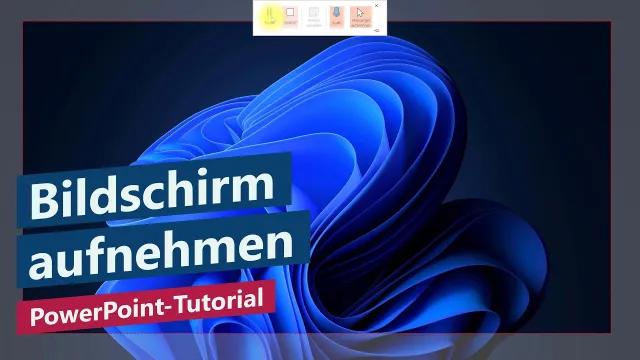 Bildschirm aufnehmen: Monitor & Audio ohne Zusatz-Software aufzeichnen – PowerPoint-Tutorial