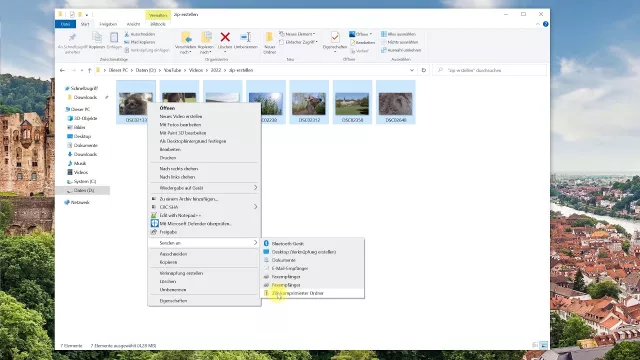 ZIP-Datei erstellen – Windows-Tutorial