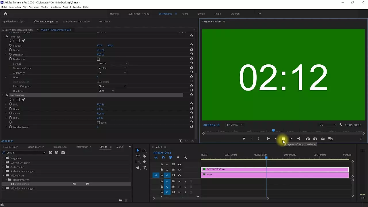 Countdown / Timer erstellen – Premiere-Pro-Tutorial