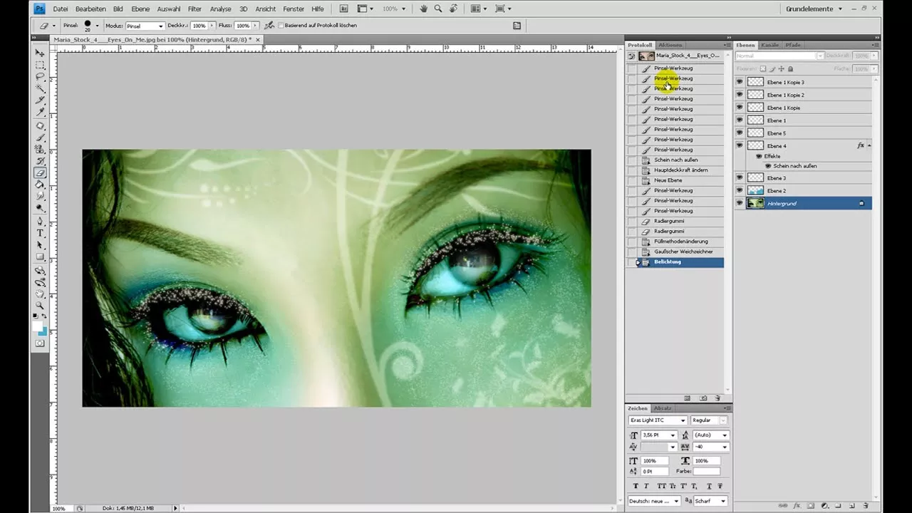 Fantasy-Augenpartie erstellen – Photoshop-Tutorial