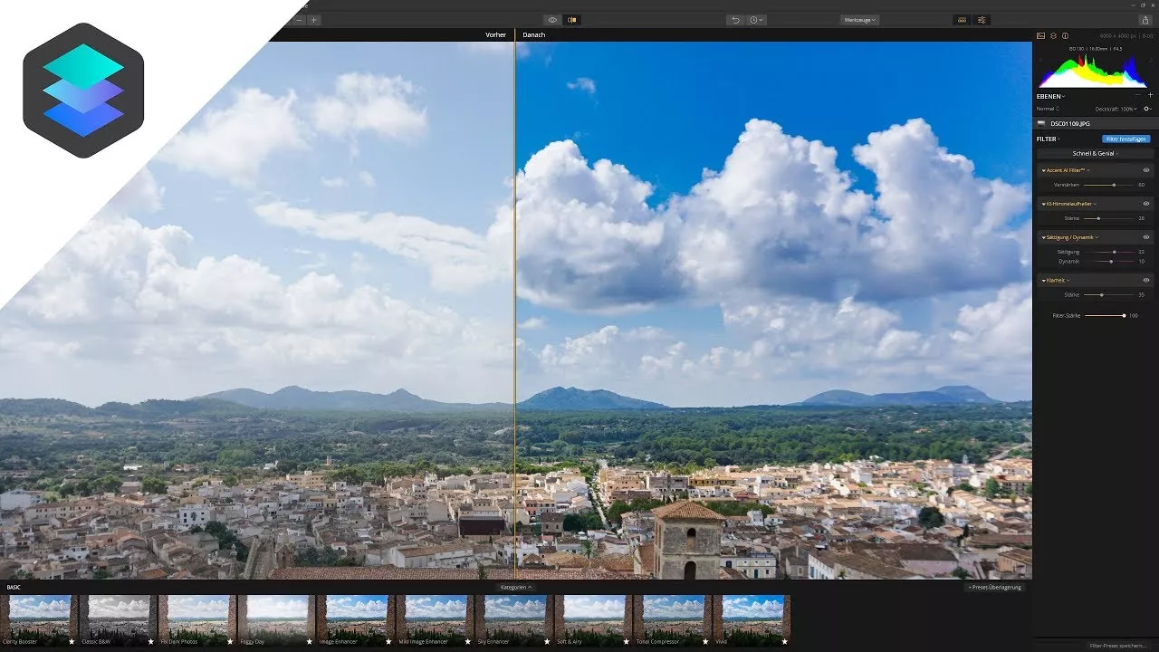 Himmel verbessern mit und ohne Sky Enhancer – Luminar 2018 Update und Tutorial