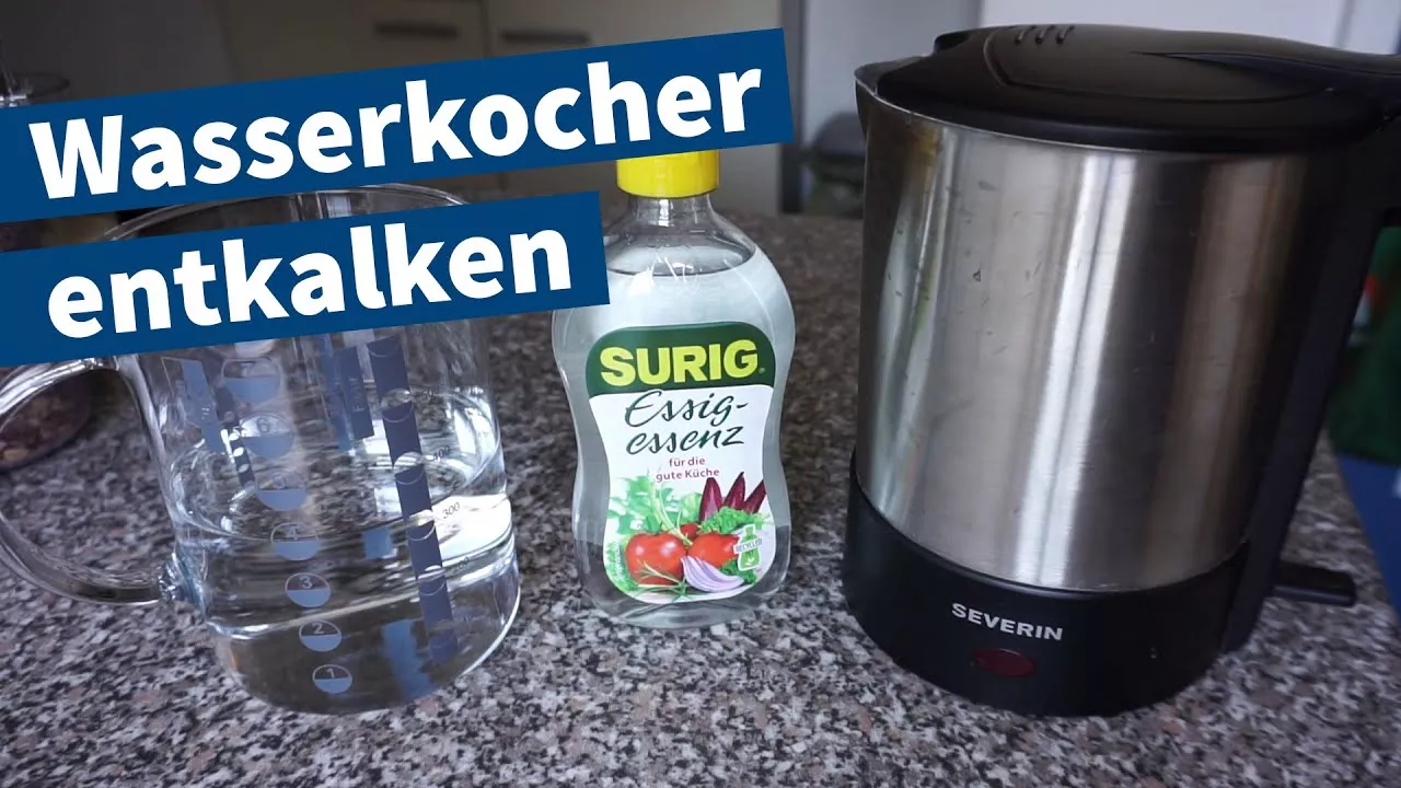 Wasserkocher entkalken – Anleitung, Tutorial