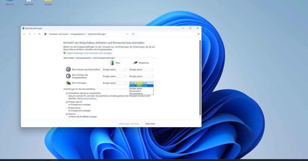 Laptop Schließen Und Bildschirm Bleibt An Windows 10